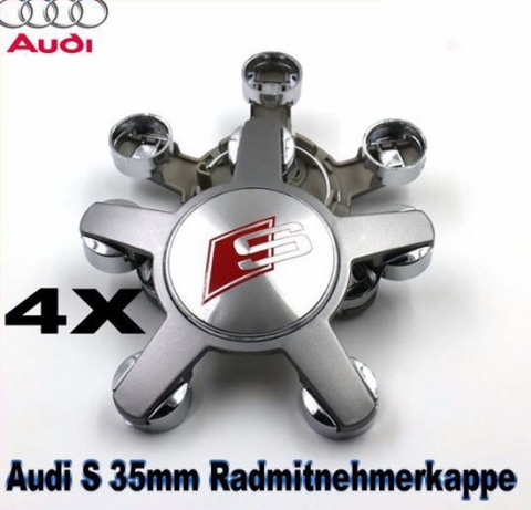Audi S 35mm Radmitnehmerkappe
